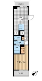 モノトーノ門前仲町 105 間取り図