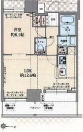 プレスタイル両国弐番館 7階 間取り図