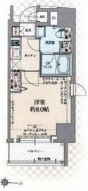 プレスタイル両国弐番館 6階 間取り図