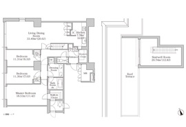 プラティーヌ四谷 902 間取り図