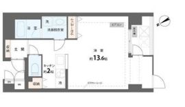 ユニテE 503 間取り図