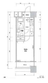 ファーストリアルタワー新宿 913 間取り図