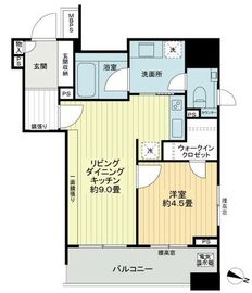 ライオンズシティ東京タイムズプレイス 4階 間取り図