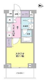 サンピエス桜新町 206 間取り図