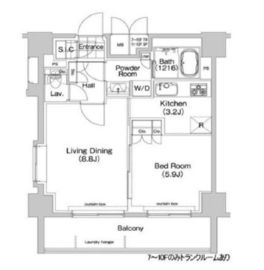 コンフォリア春日富坂 805 間取り図