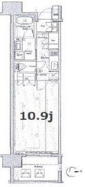 プレミアムキューブ秋葉原 6階 間取り図