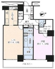 Wコンフォートタワーズ EAST 9階 間取り図