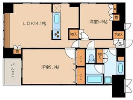 ナーベルお茶の水 1301 間取り図