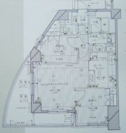 ディオレ西新宿 8階 間取り図