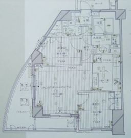 ディオレ西新宿 8階 間取り図