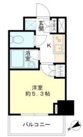 ブリリア日本橋茅場町 6階 間取り図