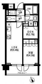 フォレシティ富ヶ谷 503 間取り図