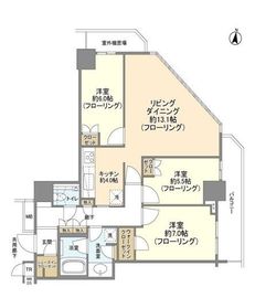 パークハウス清澄白河タワー 25階 間取り図