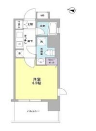 アイルズ東中野 403 間取り図