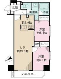 スパッジオ蔵前 7階 間取り図