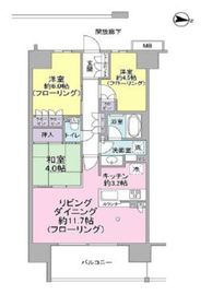 グランソシア辰巳の森海浜公園 2階 間取り図