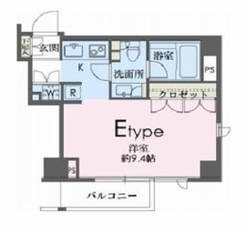 ドゥーエ南麻布 605 間取り図