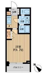 エコロジー都立大学レジデンス 207 間取り図