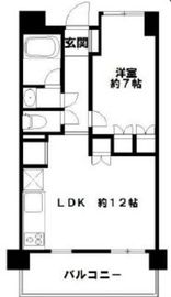 東急ドエルアルス恵比寿 5階 間取り図