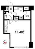 麻布十番ハイツ 402 間取り図