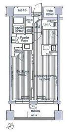 グランハイツ白金 106 間取り図