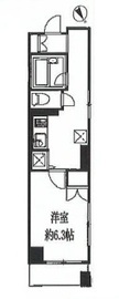 レジディア日本橋馬喰町 412 間取り図