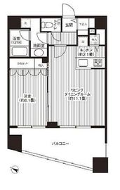 グランハイツ代々木 203 間取り図