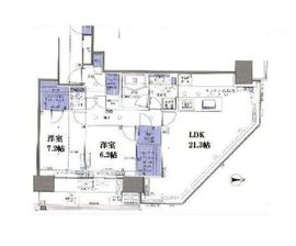 THE TOYOSU TOWER 40階 間取り図