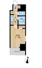 ザ・パーククロス錦糸町レジデンス 1201 間取り図