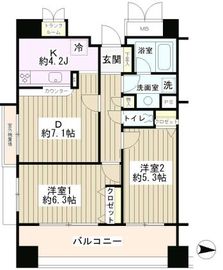 DOMカメイド 601 間取り図