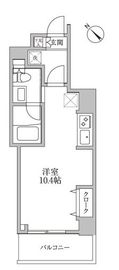 レジディア荻窪Ⅲ 704 間取り図