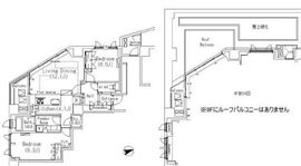 パークアクシス代官山 906 間取り図