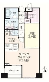 ベラカーサ秋葉原 11階 間取り図