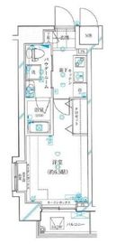 ガリシア浜松町 9階 間取り図