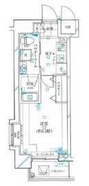 ガリシア浜松町 9階 間取り図