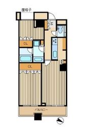 ザ・東京タワーズ ミッドタワー 39階 間取り図