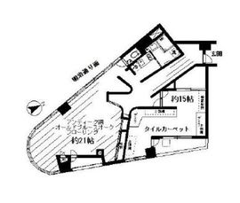 パークノヴァ神宮前 4階 間取り図