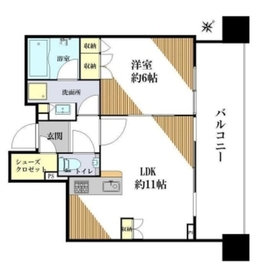 スカイフォレストレジデンス　タワー&スイート 10階 間取り図