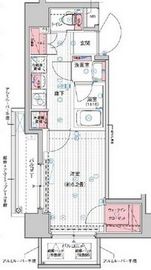 プレール・ドゥーク浜松町 12階 間取り図