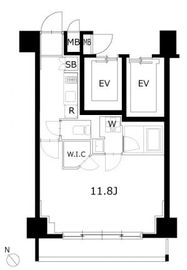 KDXレジデンス豊洲 418 間取り図