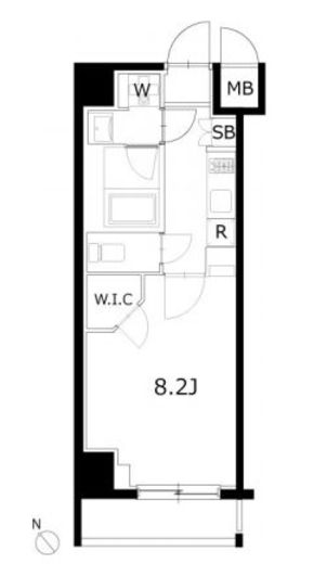 KDXレジデンス豊洲 431 間取り図