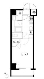 KDXレジデンス豊洲 431 間取り図