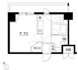 KDXレジデンス豊洲 442 間取り図