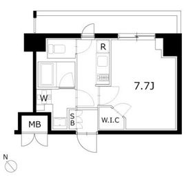 KDXレジデンス豊洲 443 間取り図