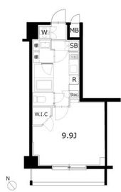 KDXレジデンス豊洲 515 間取り図