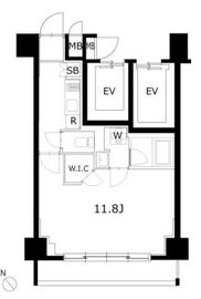 KDXレジデンス豊洲 516 間取り図