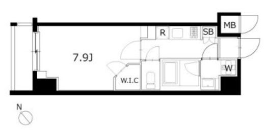 KDXレジデンス豊洲 601 間取り図