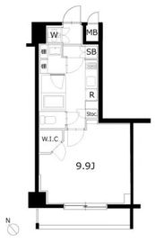 KDXレジデンス豊洲 611 間取り図