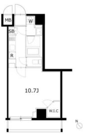 KDXレジデンス豊洲 620 間取り図