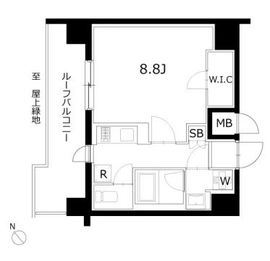 KDXレジデンス豊洲 623 間取り図